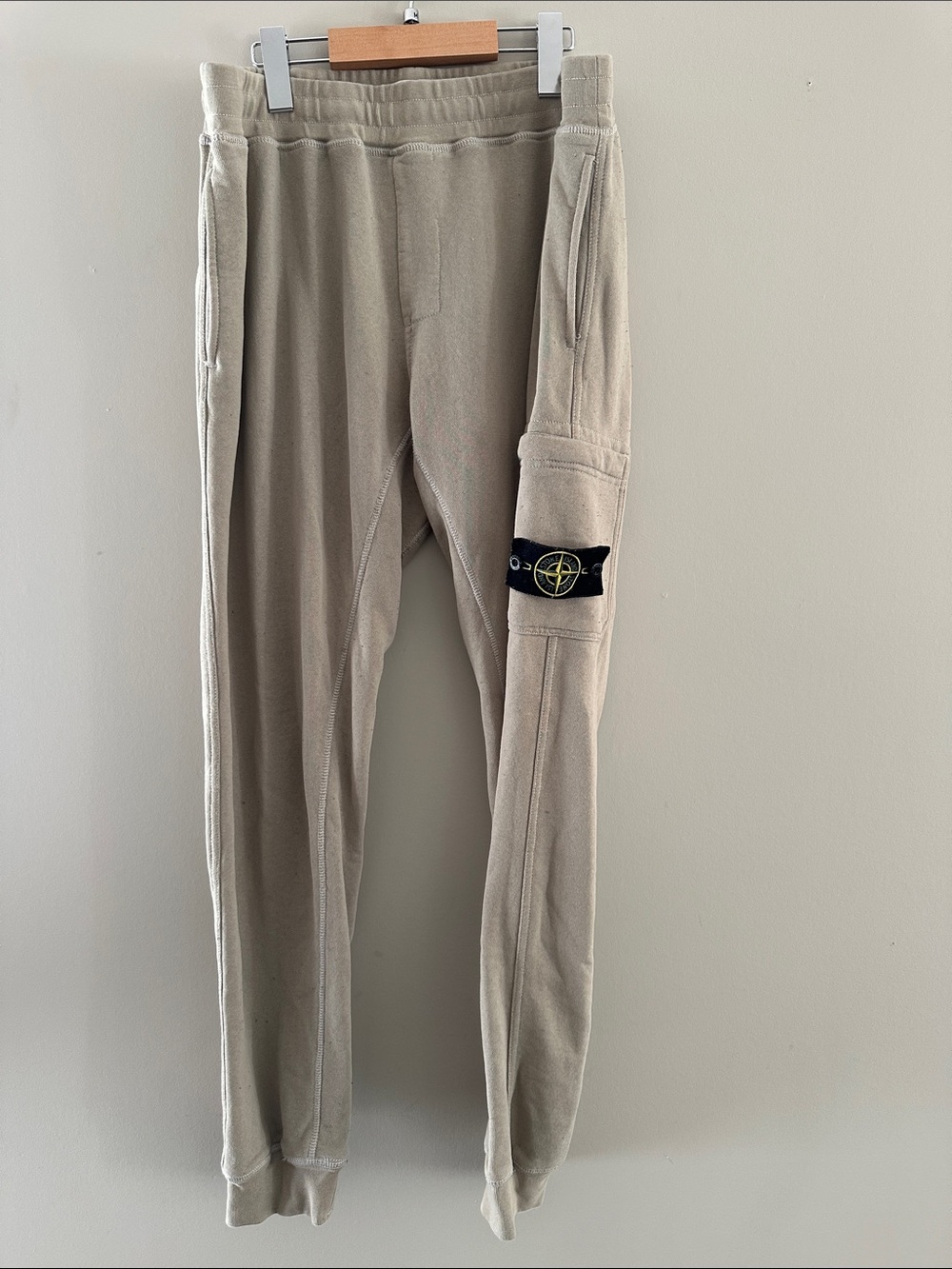 Stone Island Beige Sweatpants